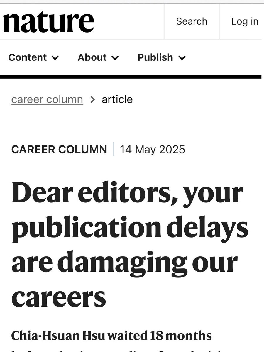 Publication delays in the world of science have always been considerable as Chia-Hsuan Hu who nearly waited 18 months for a single response letter  from the editor so nicely puts it’s.

Indeed, from the time your supervisor finally gets to read your paper to the submission phase,