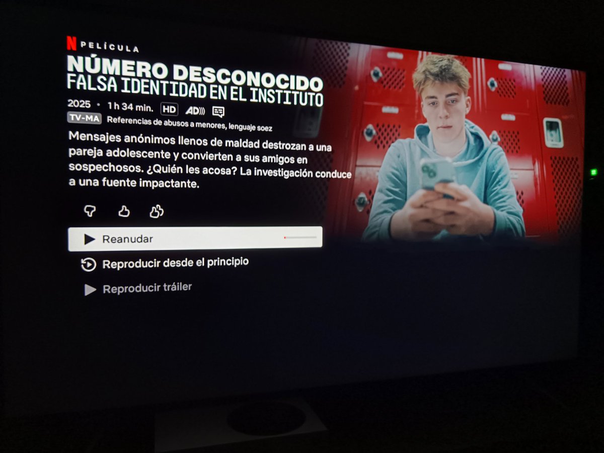 Bueno pues les haré caso... A ver qué tal está #NumeroDesconocido