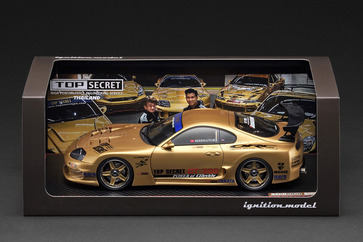 hobbysearch_wd's tweet photo. Preorder today!
ignition model 1/18 TOP SECRET GT300 Supra (A80) Gold With Mr. Nagata
https://t.co/tPbqhmJ7YH

#TopSecret #SmokyNagata #JZA80 #80Supra #ResinModel #ResinCar https://t.co/zvj4NQdOc5