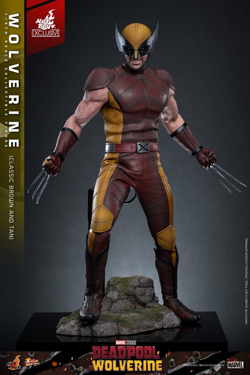 StripMarvel's tweet photo. Hoy #HotToys amanece con ganas de quitarnos la guita. 😛

-Wolverine con traje marrón.
-Iron Man traje alternativo
-Spider-Man versión cómic ‘Avengers VS Alien’

Atentos a @frikipolis 😜 https://t.co/HMvccvWZbO