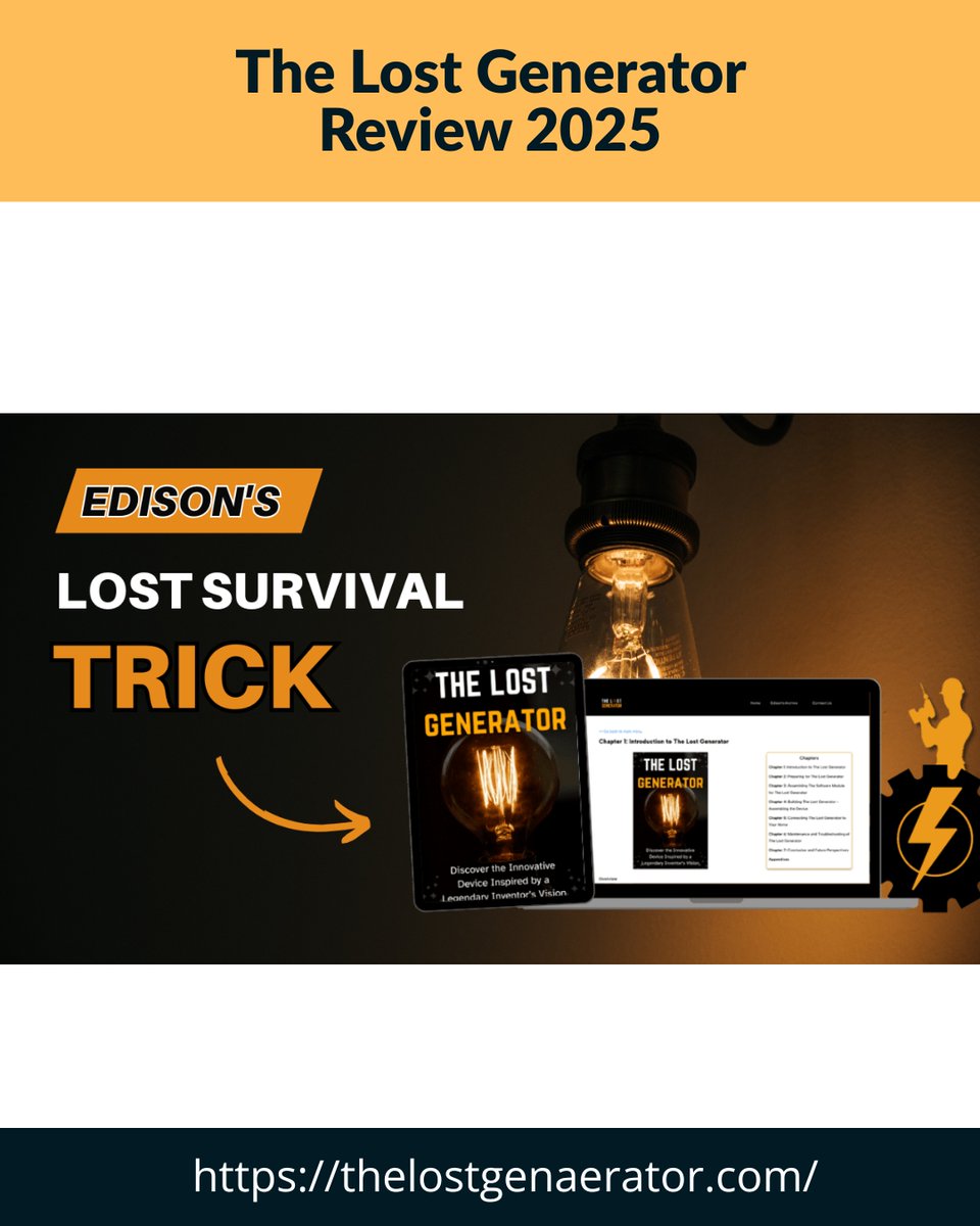 GourRajkum51001's tweet image. ⚡ Blackouts are becoming more common. Electricity bills keep rising. Families everywhere are realizing how risky it is to depend 100% on the grid.

To know more: thelostgenaerator.com

#TheLostGenerator #Preppers #OffGridLiving #EnergyIndependence #DIYProjects #SurvivalPrep