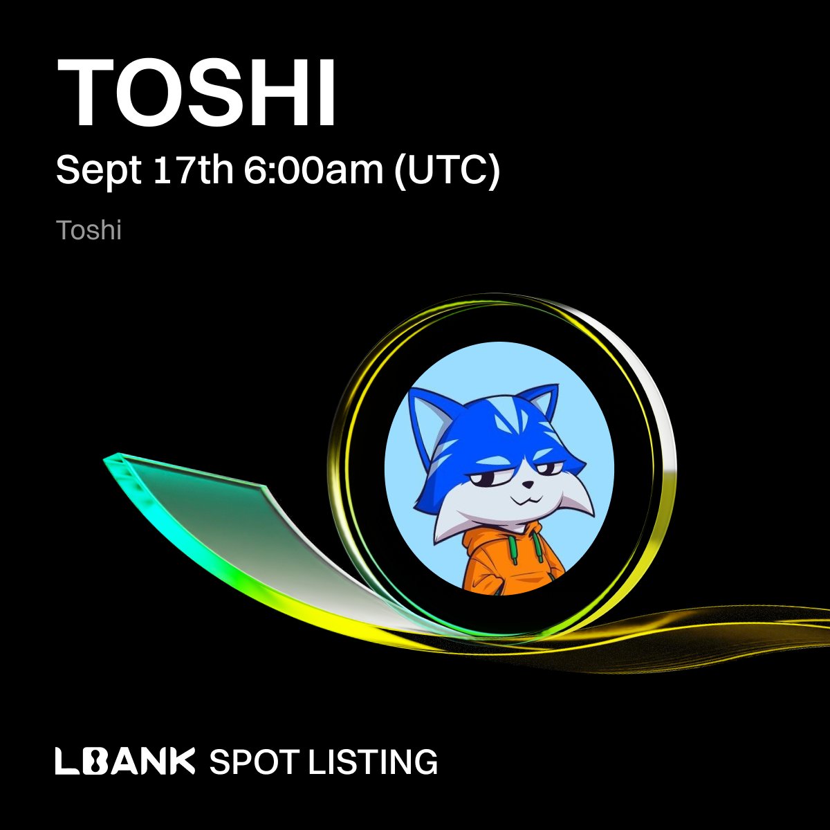 LBank_Exchange's tweet image. 🌈  New #listing

🌟 $TOSHI (Toshi) will be listed on LBank! @toshi_base

$TOSHI is a memecoin on Base named after Coinbase co-founder Brian Armstrong&apos;s cat and the pseudonymous creator of Bitcoin, Satoshi Nakamoto.

❤️ Details: is.gd/Ce00W9