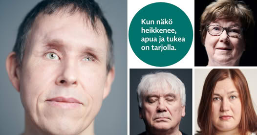 Oletko huolissasi omasta tai läheisesi näöstä?
Heikentyneen näön kanssa ei kannata jäädä yksin. Vaikka näkö heikkenee, apua ja tukea on tarjolla.
Jaamme tietoa näköasioista ja liitomme ja jäsenyhdistystemme palveluista.
Tutustu tietopakettiimme👇🏻
nakovammaistenliitto.fi/fi/oletko-huol…
