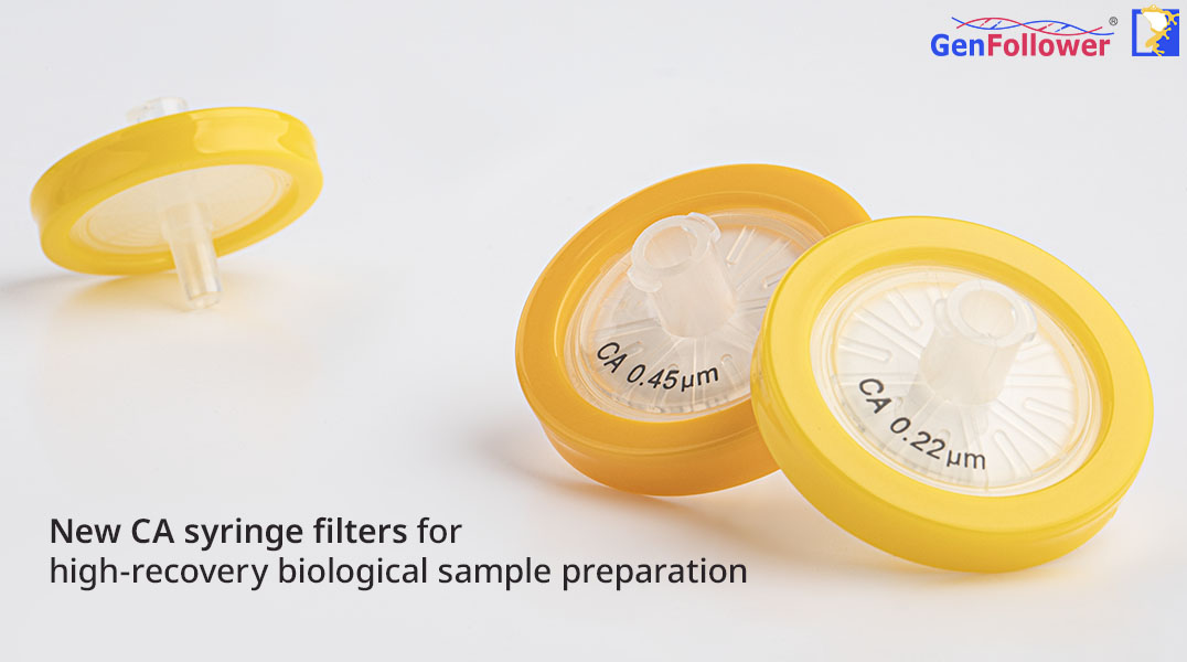 GenFollower's tweet image. New 0.22 µm &amp;amp; 0.45 µm CA syringe filters have arrived. 

Hydrophilic, low-protein binding to maximise recovery of proteins, enzymes and cell-culture media. Luer-compatible. 
Send messages for the sample request. 🧪🔬  genfollower.com/product/cellul…

#LabConsumables  #GenFollower