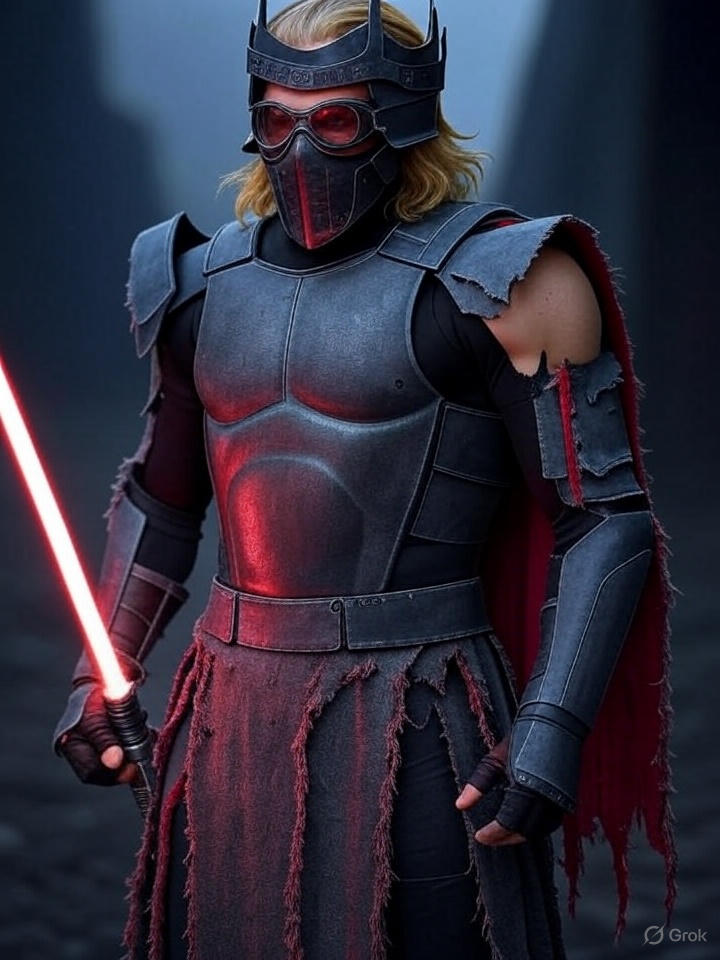 ParodyStore's tweet image. Working on a fan project where Anakin &amp;amp; young Darth Vader are separate characters during the Clone Wars, as George Lucas originally envisioned! Which alt Darth Vader design vibes best with you?  Pick 1,2,3 or 4! Or hate them all? #StarWars #CloneWars #DarthVader #FanProject