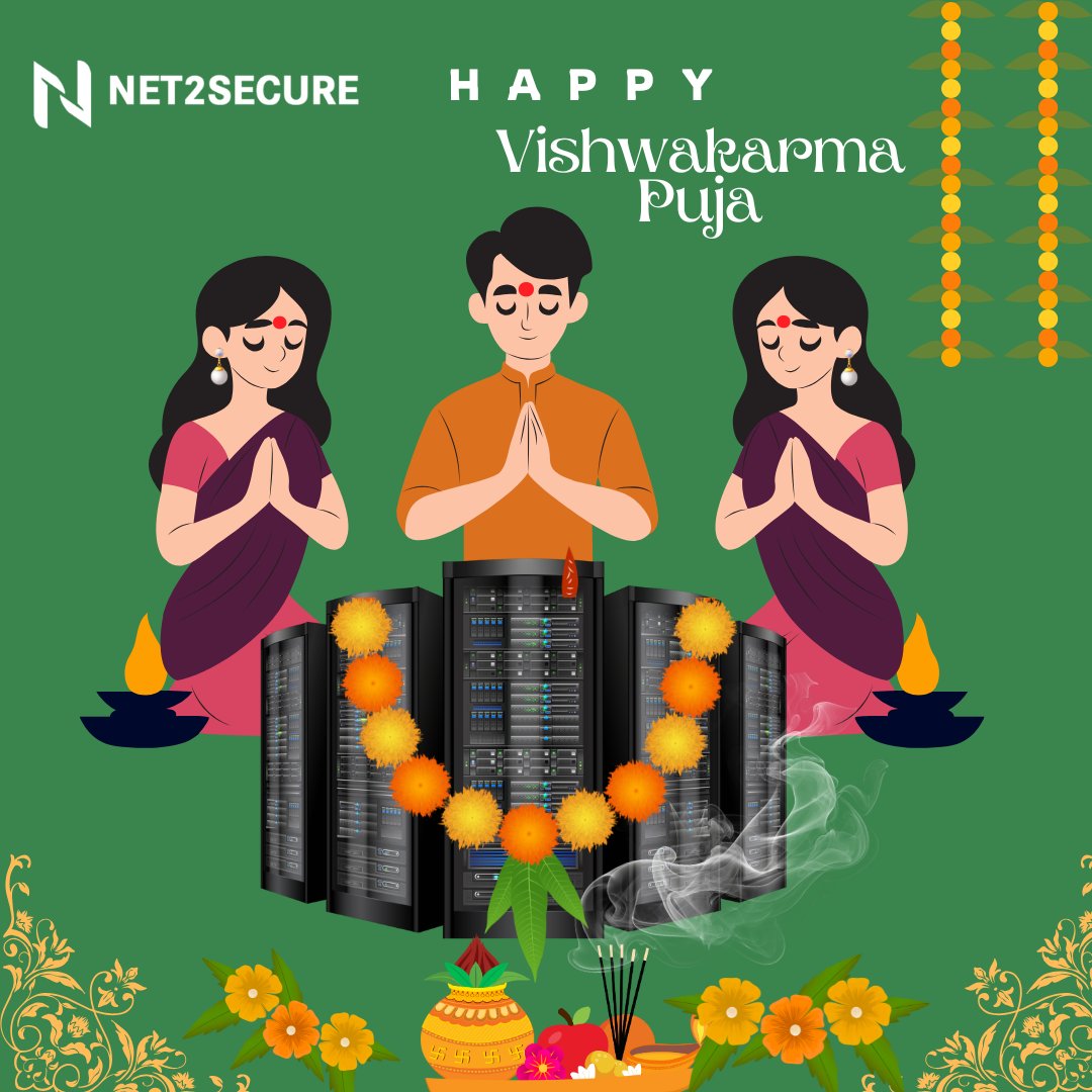 Happy Vishwakarma Pooja,

May your workspace shine with positivity, stay safe, and be filled with divine blessings.
.
#PositiveVibesAtWork #VishwakarmaPuja #ProfessionalGrowth #serverhosting #Celebrating #managedhosting #FestiveVibes #WorkCulture #cloudserver #twitterCommunity