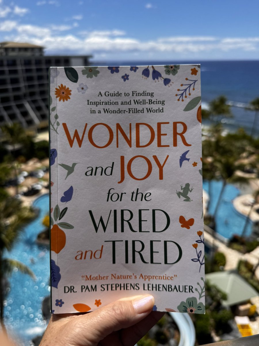 kristinethall's tweet image. In WONDER AND JOY FOR THE WIRED AND TIRED, readers get a new perspective on well-being in this well-written, well-edited, &amp;amp; well-researched gem of a book. 
On #HallWaysBlog: #bookreview + #win the book &amp;amp; $25AMZ w/@iReadBookTours.
kristinehallways.blogspot.com/2025/09/wonder…
#selfhelp #trivia #humor