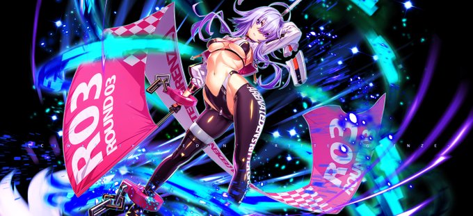 ソーシャルゲーム『エデンズリッターグレンツェ』
【スレイブコンパニオン】ラプラス・ジ・エンド を
描かせていただきました。

#エデンズリッターグレンツェ #グレンツェ
※画像は運営、版権元の許可をいただき掲載しています。
(C)Waffle  -EDEN'S RITTER GRENZE- 