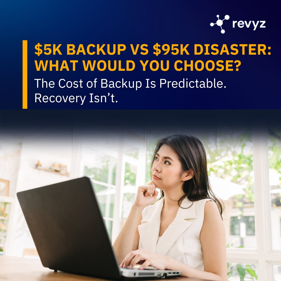 💸 Backup feels expensive — until you lose your #Jira data.

A finance firm paid $95K+ after a ransomware hit.
A backup would’ve cost just $5K/year.
✅ Granular restore
✅ Ransomware protection
✅ Audit-ready compliance

👉 revyz.io/blog/why-the-c…
#Jira #Revyz #CloudBackup