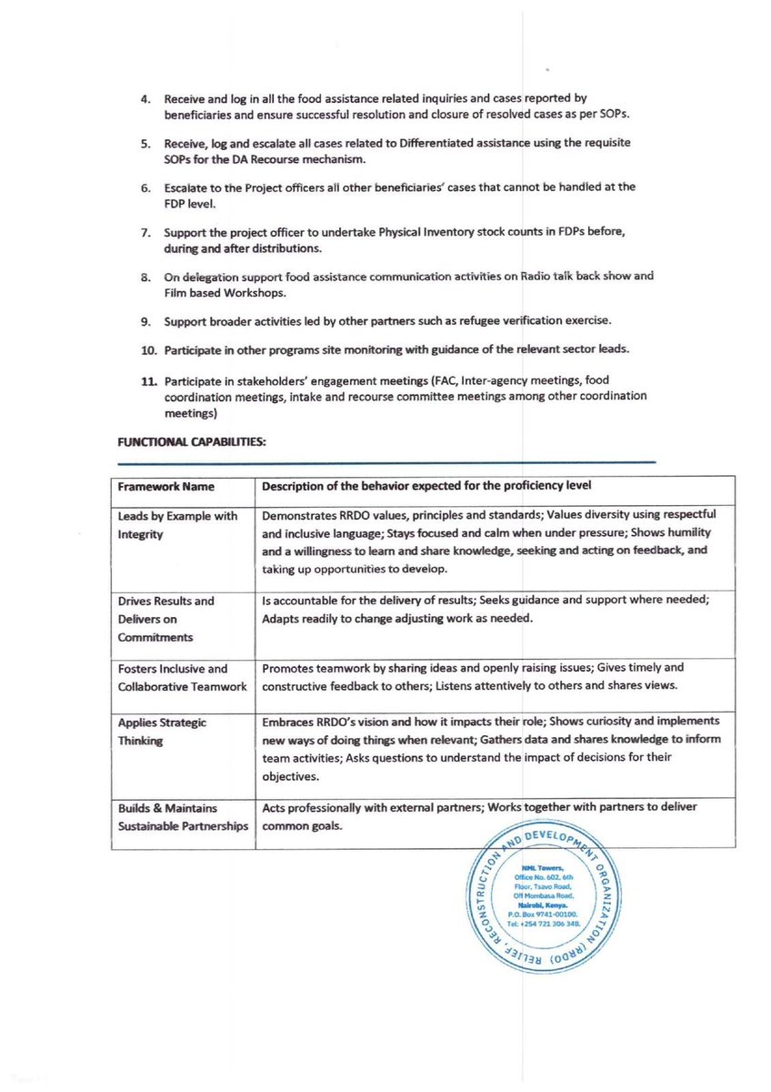RRDO2022's tweet photo. 📢 Job Opportunity
We are currently hiring for a new position within our team.
Qualified and interested candidates are encouraged to review the full job description below and submit their applications before the deadline.
 Full details can be found in the attached post/document. https://t.co/Beti4x4bYA