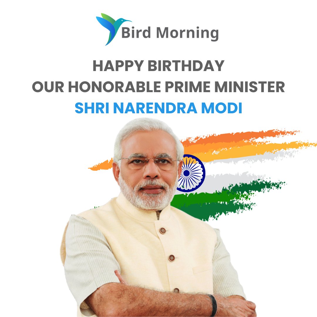 🎉 Wishing our Honorable Prime Minister, 𝗦𝗵𝗿𝗶 𝗡𝗮𝗿𝗲𝗻𝗱𝗿𝗮 𝗠𝗼𝗱𝗶 𝗝𝗶, a very 𝗛𝗮𝗽𝗽𝘆 𝗕𝗶𝗿𝘁𝗵𝗱𝗮𝘆! 🙏✨
May you continue to inspire the nation with your vision, leadership, and dedication. 🌍💪
#HappyBirthdayModiJi #NarendraModi #PrimeMinister #NationFirst