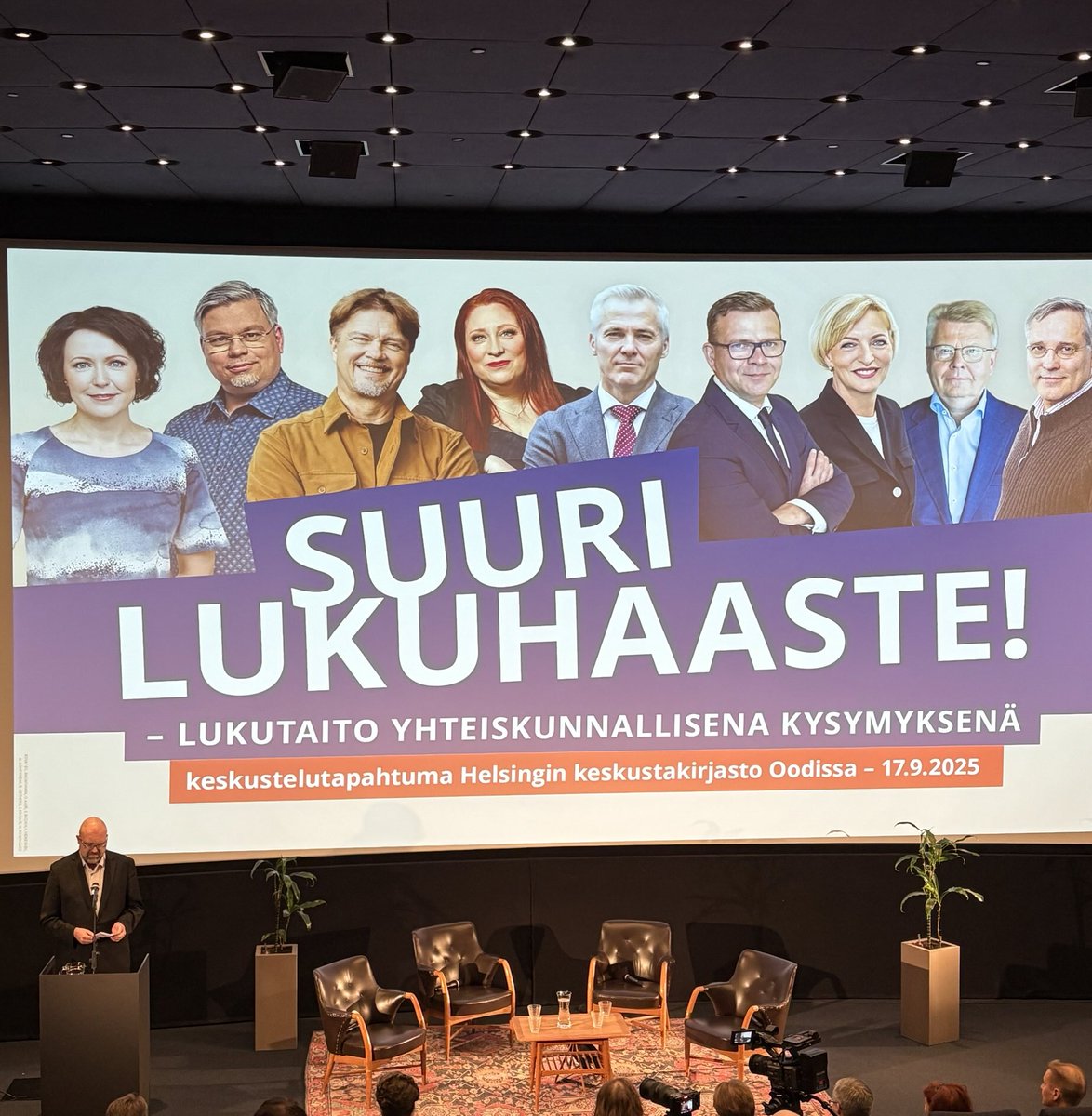 Lukutaidon edistäminen on nyt koko yhteiskunnan asia. Erittäin tärkeää myös elinkeinoelämälle. #lukutaito #suurilukuhaaste