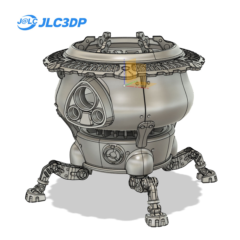 JLC3DP's tweet image. 🔥 Meet the prototype of the “Stove Cooker Robot”!
⏱️ 3D printing makes prototyping faster and cheaper—especially with our premium online service and resin materials. This one was ready in just a week!
💡 Project from @10zibutton
#3DPrinting #RapidPrototyping #GadgetGhost…