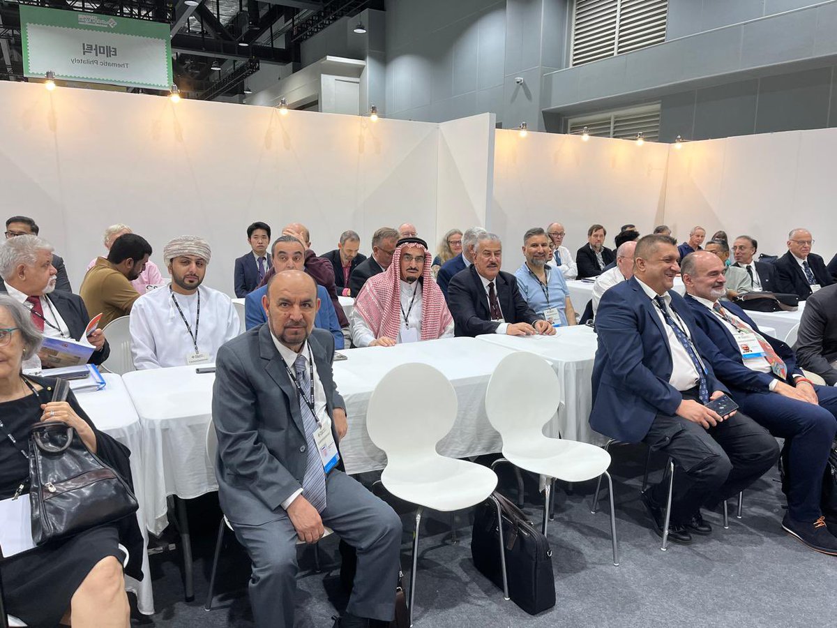 جانب من اجتماع اليوم الأول لمفوضين الدول المشاركة في المعرض الدولي للطوابع - ڤيلا كوريا ٢٠٢٥ المقام في العاصمة الكورية سيول في الفترة من ١٧ - ٢١ / سبتمبر / ٢٠٢٥
