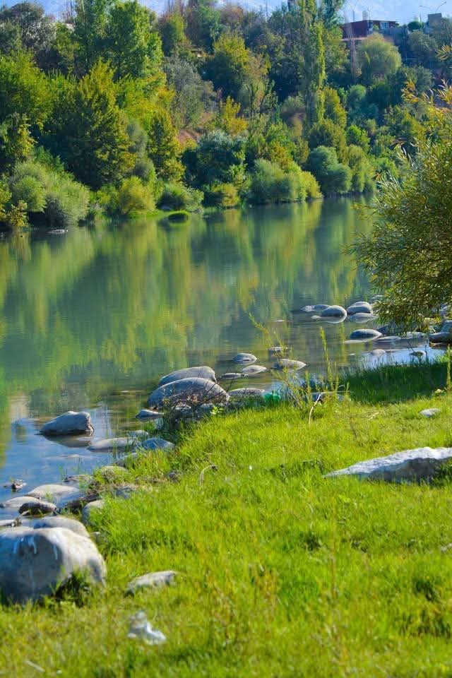 شاهد الطبيعة الجميلة في منطقة شيلادزة بقضاء العمادية في محافظة دهوك .