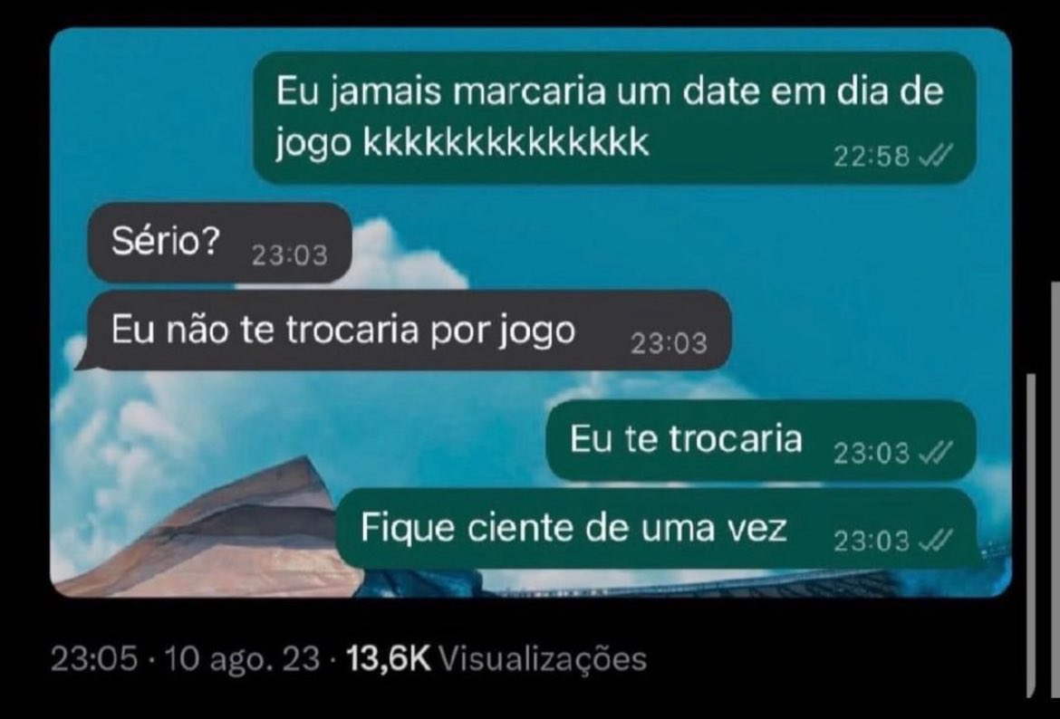 Dia de jogo é dia de jogo, já se envolve sabendo 🫵🏼🐷