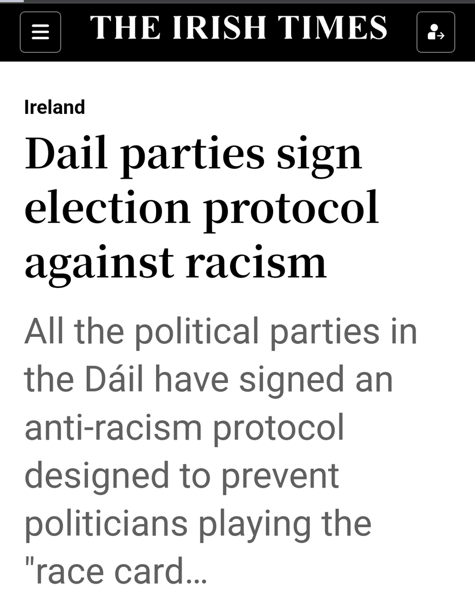 The NGOs have been gagging Irish politicians for over 20 years now.

They are not allowed to speak about crime and illegal immigration they must also "respect" illegal economic scammers in any debates about immigration.

You couldn't make it up.

#HowIrelandWorks 
#JailTheNGOs