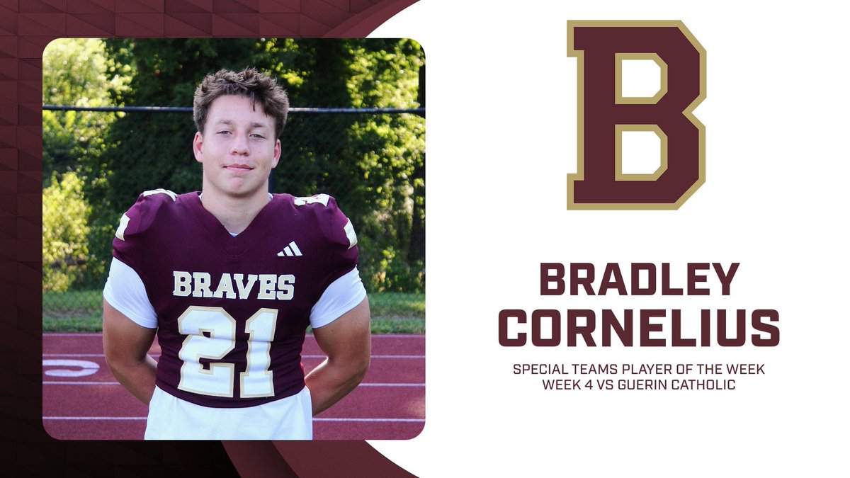 Congrats to our Week 4 Offensive, Defensive, &amp; Special Teams Players of the Week!

#GoBraves | #MOC