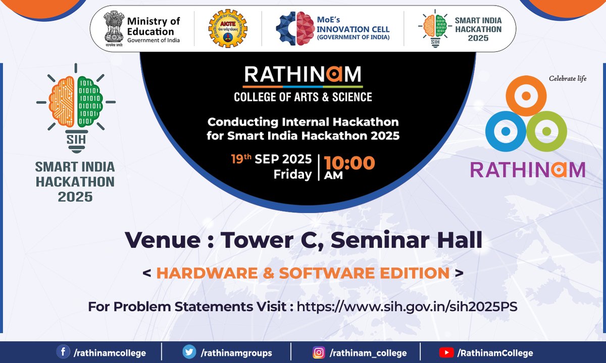 Rathinam Group of Institutions tweet media