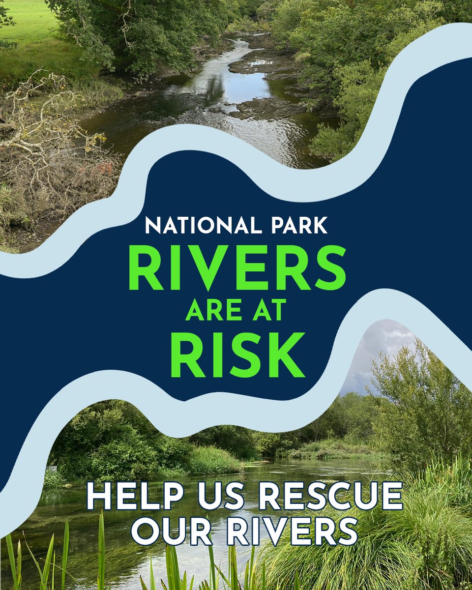 National Park rivers are at risk ❌
📉57% of water bodies are failing to meet ‘good’ ecological status
🤢254,808 hours of sewage were spilled in National Park rivers in 2024
We’re demanding action with @campaign4parks.bsky.social
👉 cnp.org.uk/support/campai…