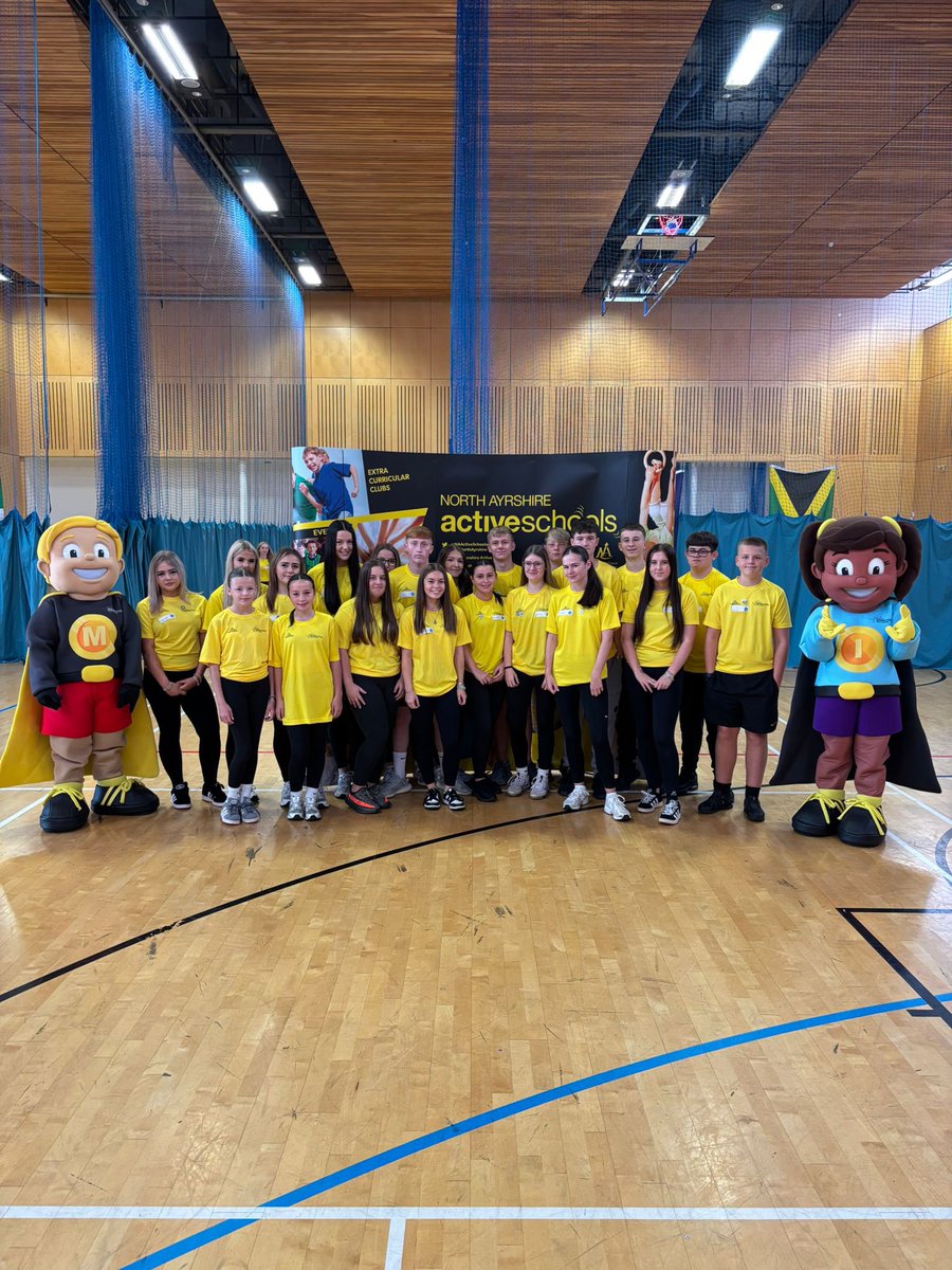 NA Active Schools Auchenharvie Cluster tweet media