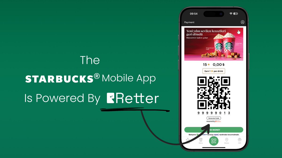Have you noticed a recent update in the Starbucks Türkiye mobile app?
The app is now officially powered by Retter, running on our Rio Platform across more than 750 stores nationwide. 
Read More: media.retter.io/48kz3kk