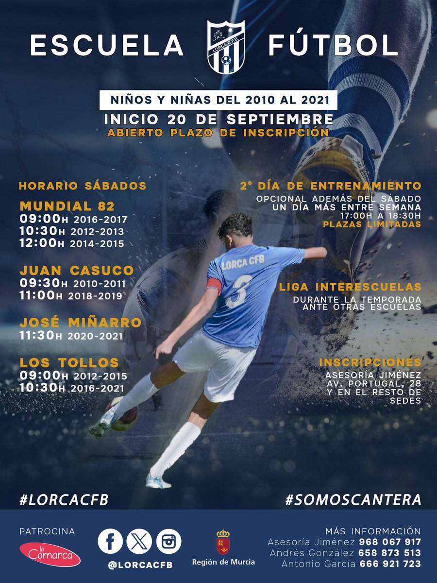 Arrancamos este sábado 💪🏼