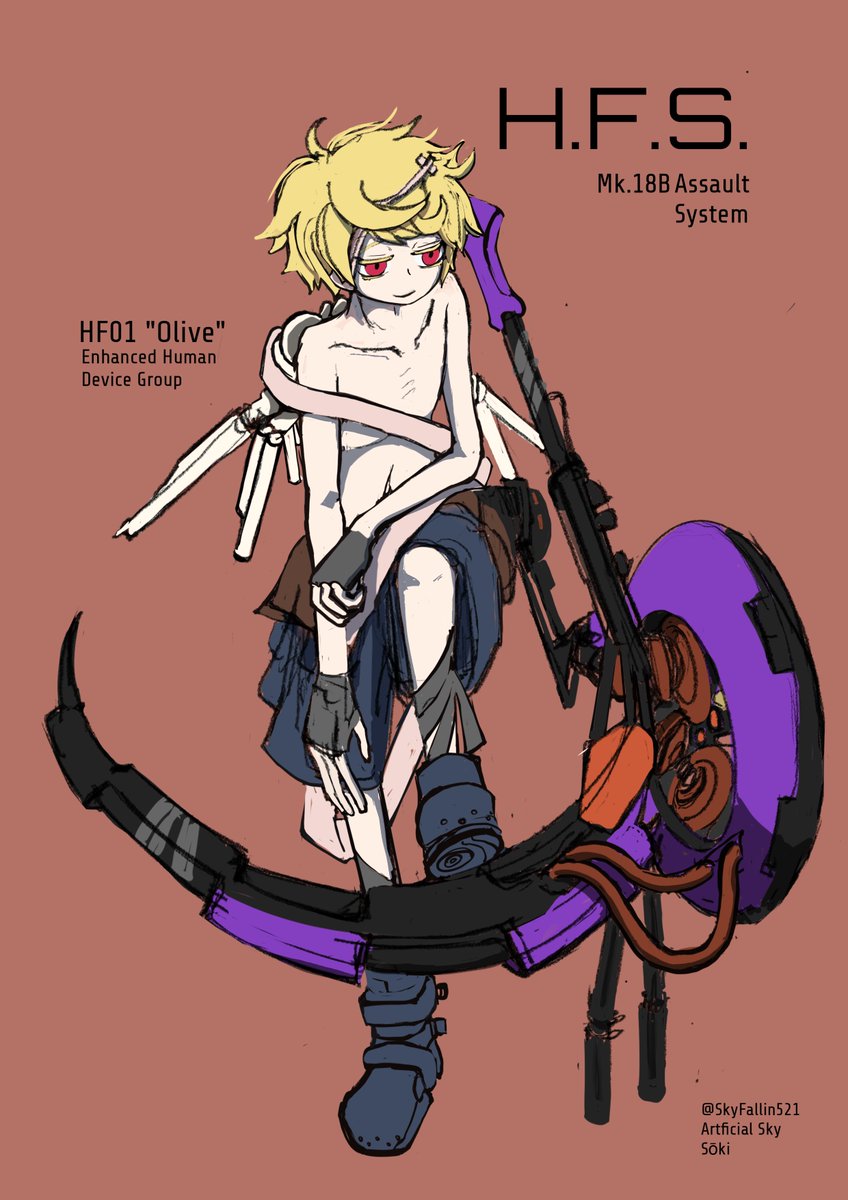 SkyFallin521's tweet image. wipですが、ちょっと修正

#CyberpunkArt #MechaDesign #イラスト好きさんと繋がりたい #少年 #サイバーパンク #DigitalArt #男の子