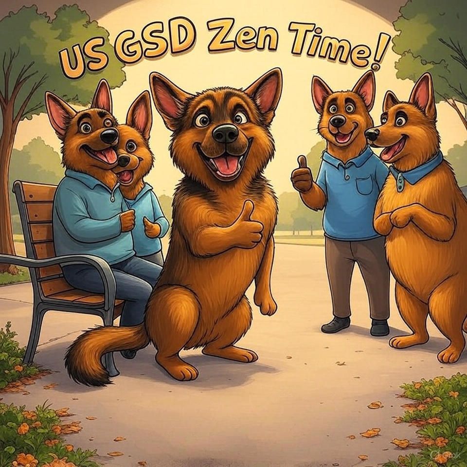 karintoxzenbyte's tweet image. Evening, US GSD fans! 🐶 This thumbs-up tee ($22.99 + shipping) from Brooklyn brings calm. Shop: mindfullaughstees.etsy.com #USOnly #DogTees #MindfulLaughs Tag a dog buddy! 🌆