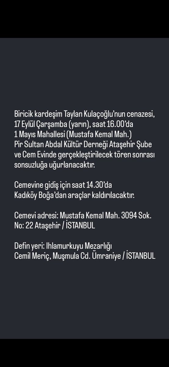 Uğurlar olsun değerli kardeşimiz🌹