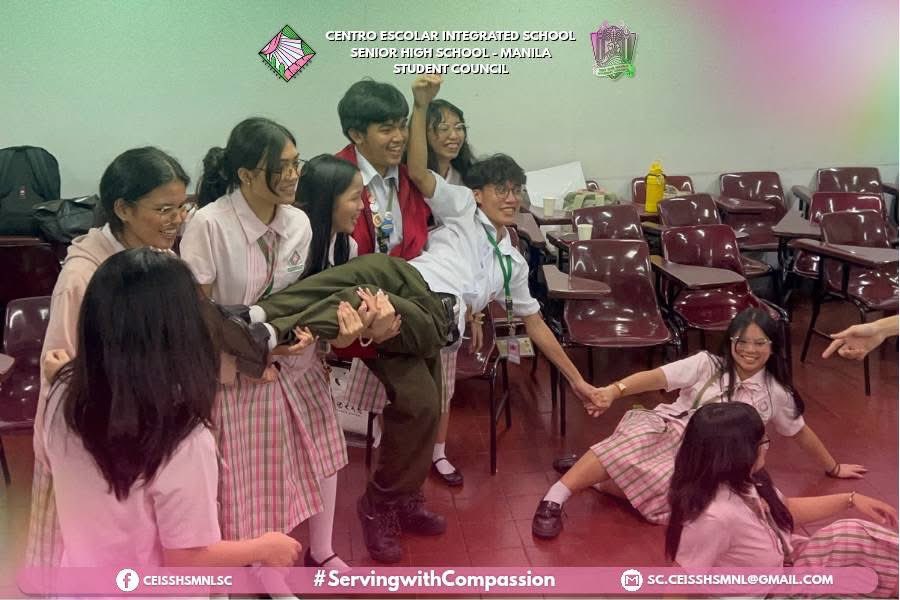 sc_ceisshsmnl's tweet image. Indeed, Student Council is not just an organization, rather, we are a family. 

#CEISSHSMNLStudentCouncil 
#ServingwithCompassion 
#SCGeneralAssembly 

✍️: Jhana Gonzaga 
🖼️: Alex Oanes, Sean Gonzales 
📷: Vierrah Garrote