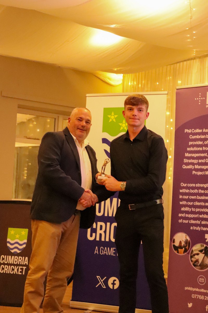 CumbriaCricket's tweet photo. 𝙋𝘼𝙏𝙃𝙒𝘼𝙔 𝘼𝙒𝘼𝙍𝘿𝙎 🏅 

A fantastic time hosting the Cumbria Cricket Player Pathway Awards on Friday! 🙌

3️⃣0️⃣ awards handed out in recognition of the brilliant progress the players have been making on the programme.

➡️ https://t.co/Ejoj9IItU6 https://t.co/vAv9pDAhuA