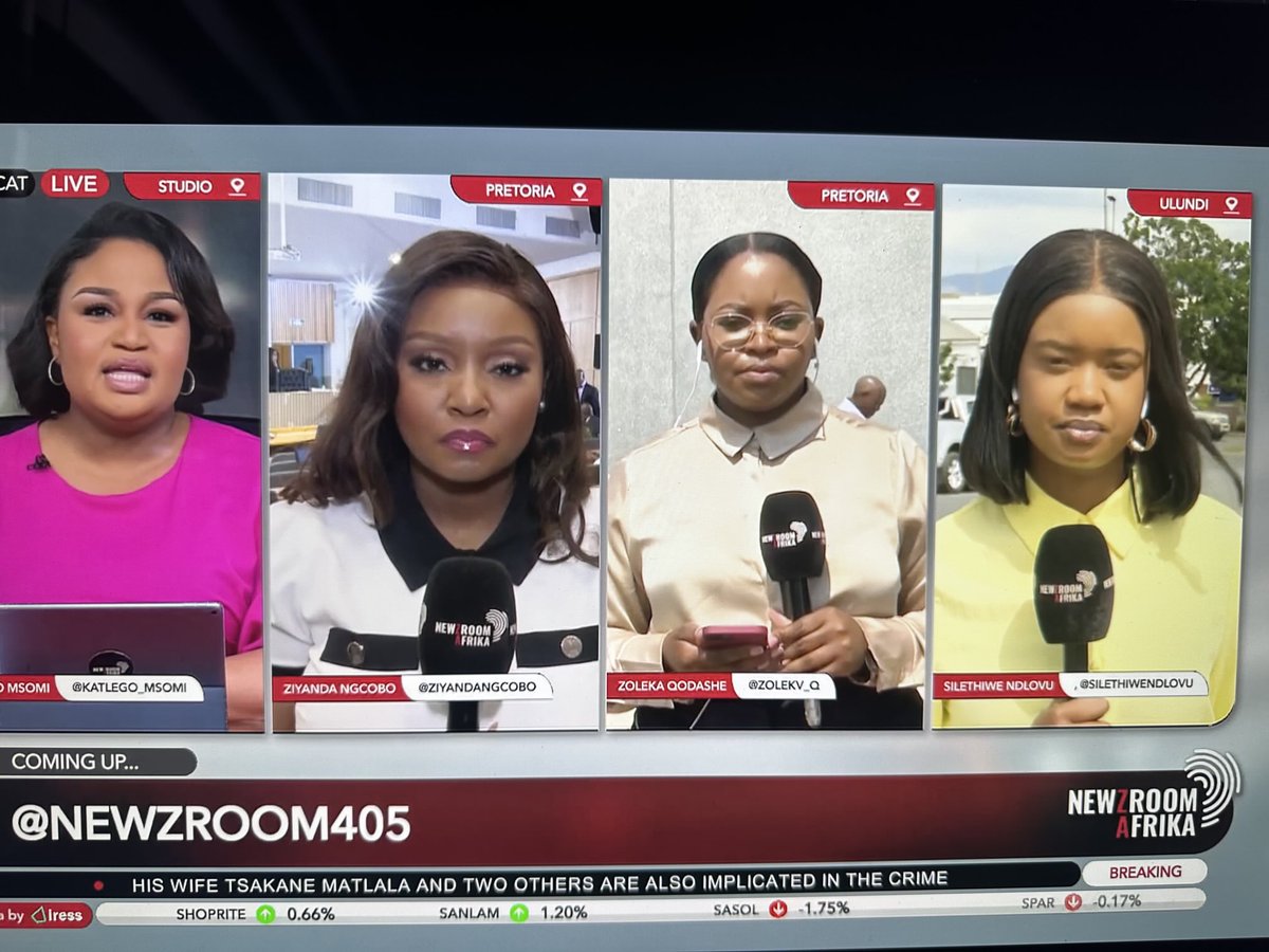 Yoo WOW ⁦<a href="/Newzroom405/">Newzroom Afrika</a>⁩ featuring young, brilliant and beautiful mbokodoz. So proud🥰 ⁦<a href="/ZiyandaNgcobo/">Ziyanda N</a>⁩ ⁦<a href="/ZOLEKV_Q/">Zoleka Qodashe</a>⁩ ⁦<a href="/SilethiweNdlovu/">Lele Ndlovu</a>⁩