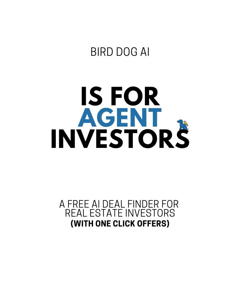 BirdDogWoof's tweet image. If you're already an Agent, you know the ins and outs of Real Estate, however BirdDog AI turns that all inside out. 

Up your game today with a free trial at birddogwoof.com

#SmartInvesting #FutureAgent