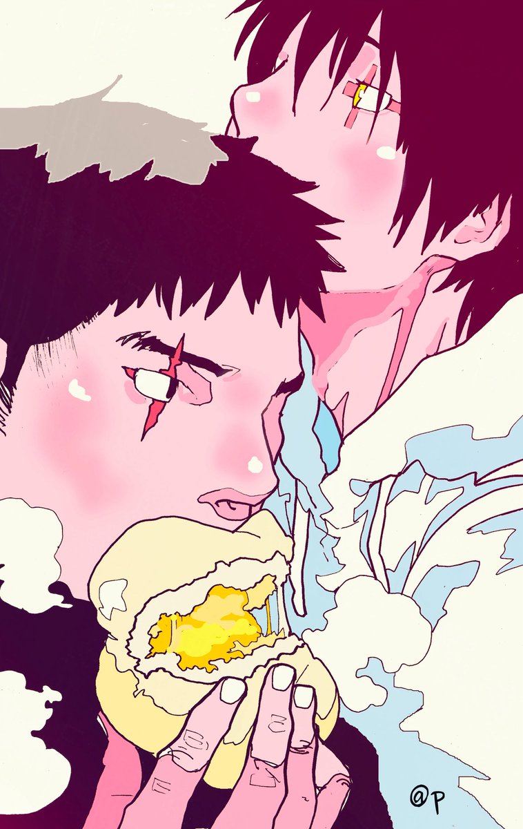 #ドロヘドロ  #dorohedoro 

ひなたの匂い
チーズ饅頭食べるのヘタクソ