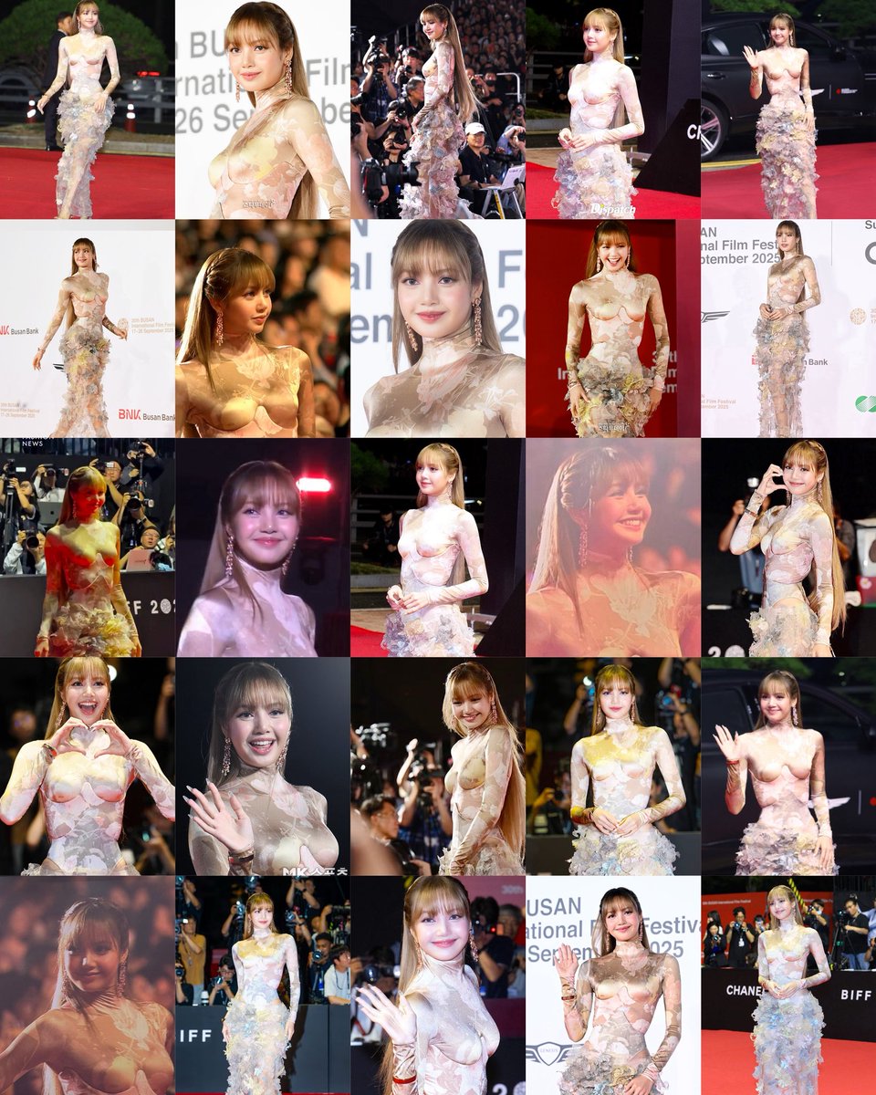 lalaluvlalisa's tweet photo. camera roll today:

#LISAxBIFF2025
#LISAXBVLGARI
#BIFF2025 https://t.co/2oJzihu678