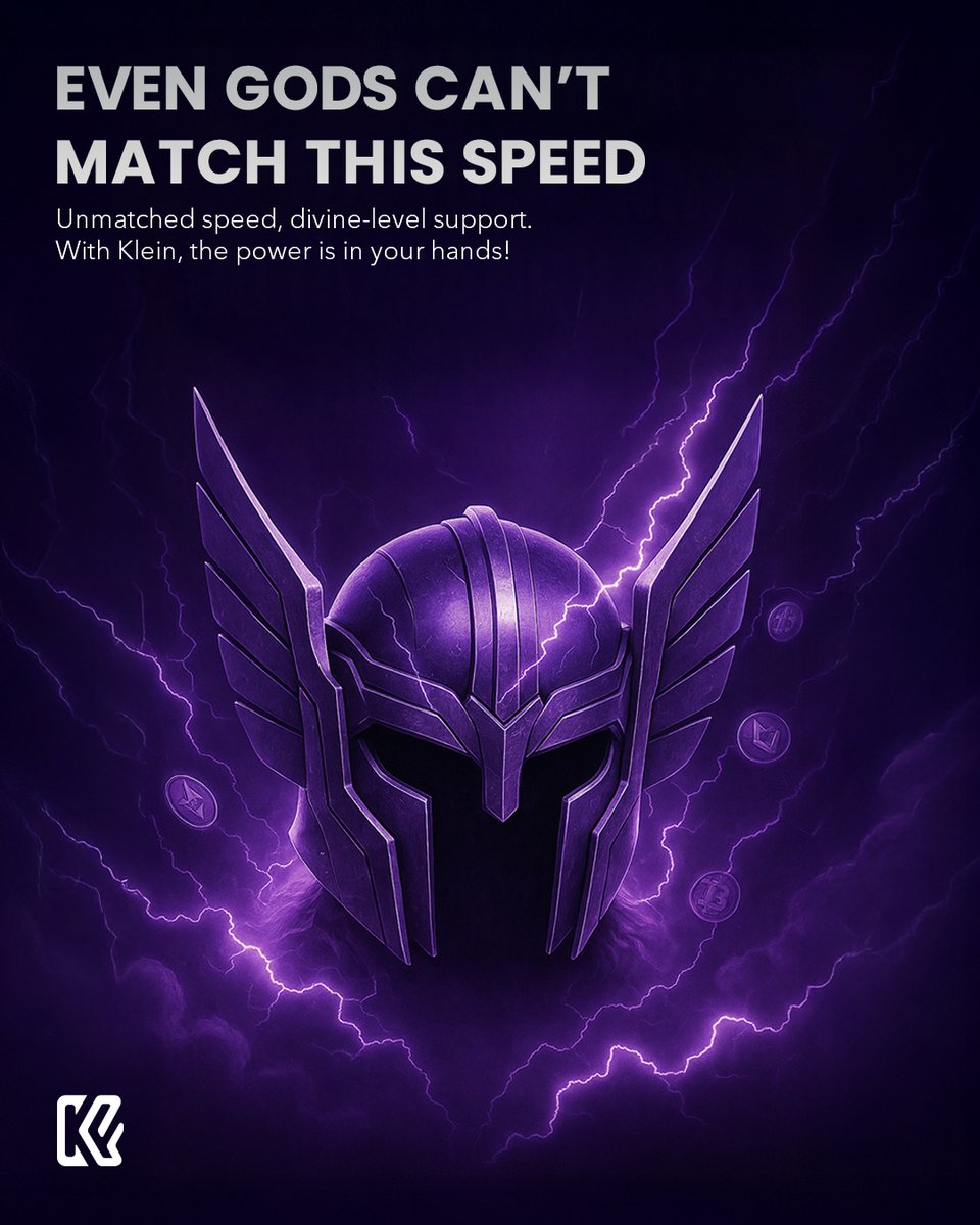 Klein Funding (@kleinfunding) on Twitter photo Speed is in our DNA.
Even gods can’t match our reaction time in funding and support.
Lightning-fast systems, responsive support, instant execution.
Welcome to the divine level of funding. Speed is in our DNA.
Even gods can’t match our reaction time in funding and support.
Lightning-fast systems, responsive support, instant execution.
Welcome to the divine level of funding.