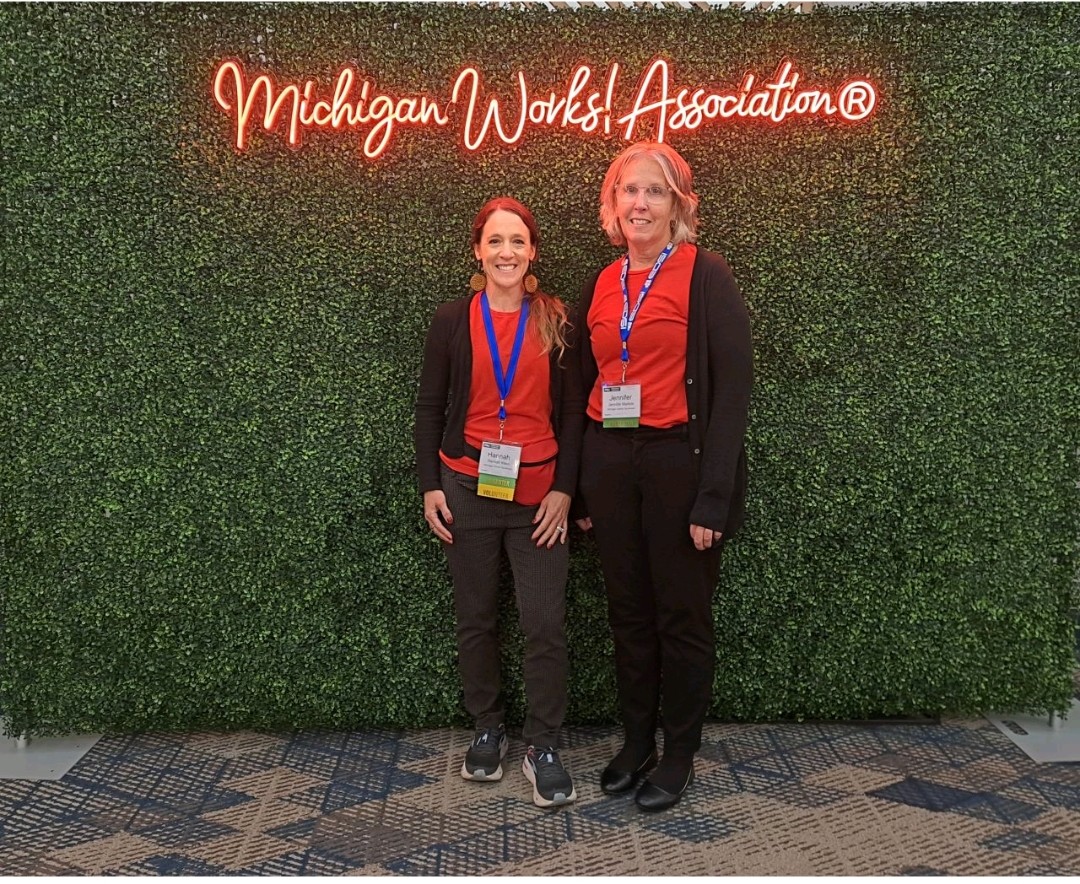 💡 Our Michigan Works! Southwest team brought wellness to the spotlight at the Annual Michigan Works! Conference! Hannah Klein and Jennifer Markos led the engaging session “Make Wellness Work at Michigan Works!”

#MIWorksConference #TeamMWSW #WorkplaceWellness
