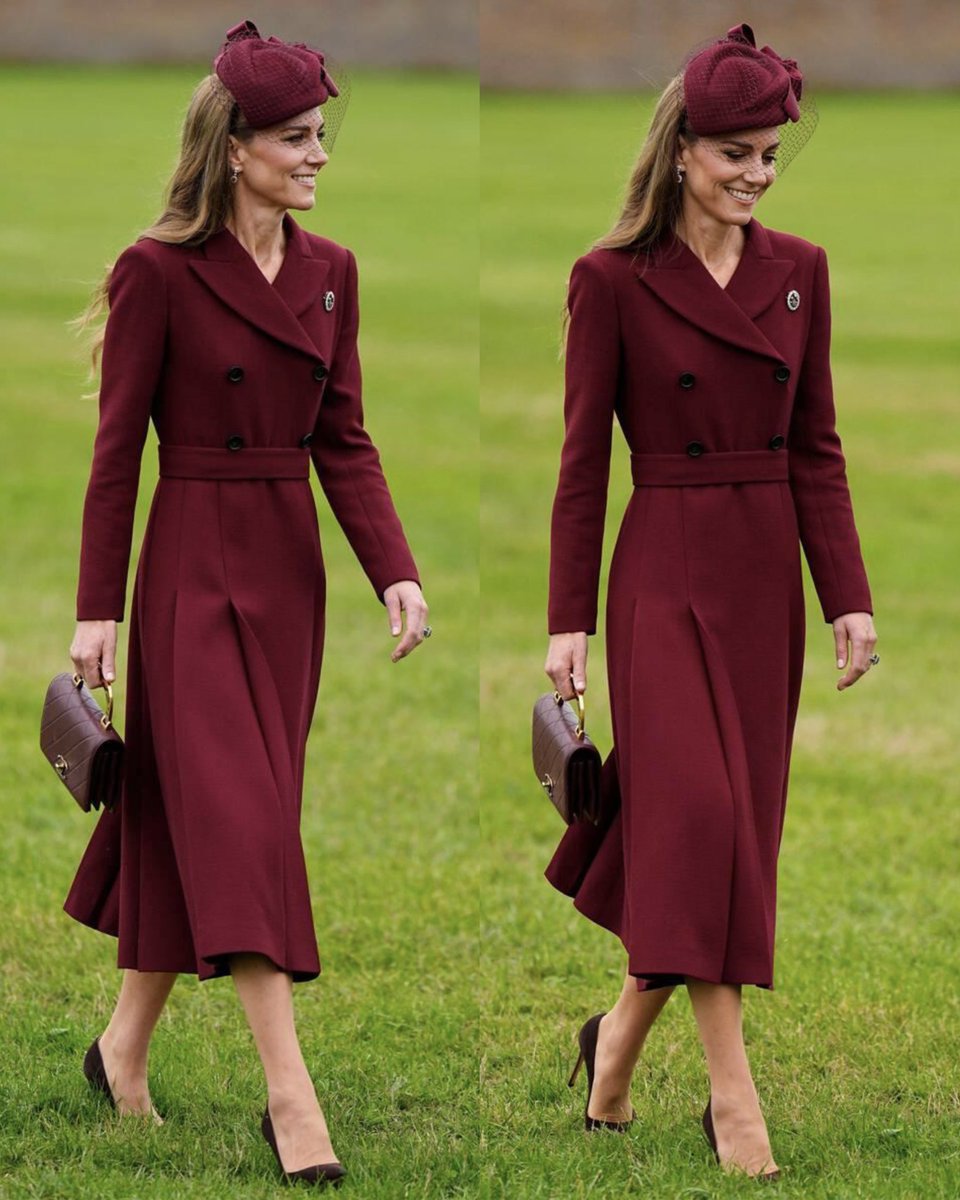 RoyallyBelle_'s tweet photo. The Princess of Wales looks stunning today welcoming the Trumps on their US State Visit to the UK! 🇬🇧🇺🇸

Do you like her look? https://t.co/NUCK46UnVn
