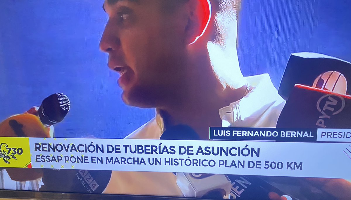 Histórico. Muy buena noticia para Asunción. <a href="/LuiferBernal/">Luifer Bernal</a> <a href="/ABCTVpy/">ABC TV Paraguay</a>