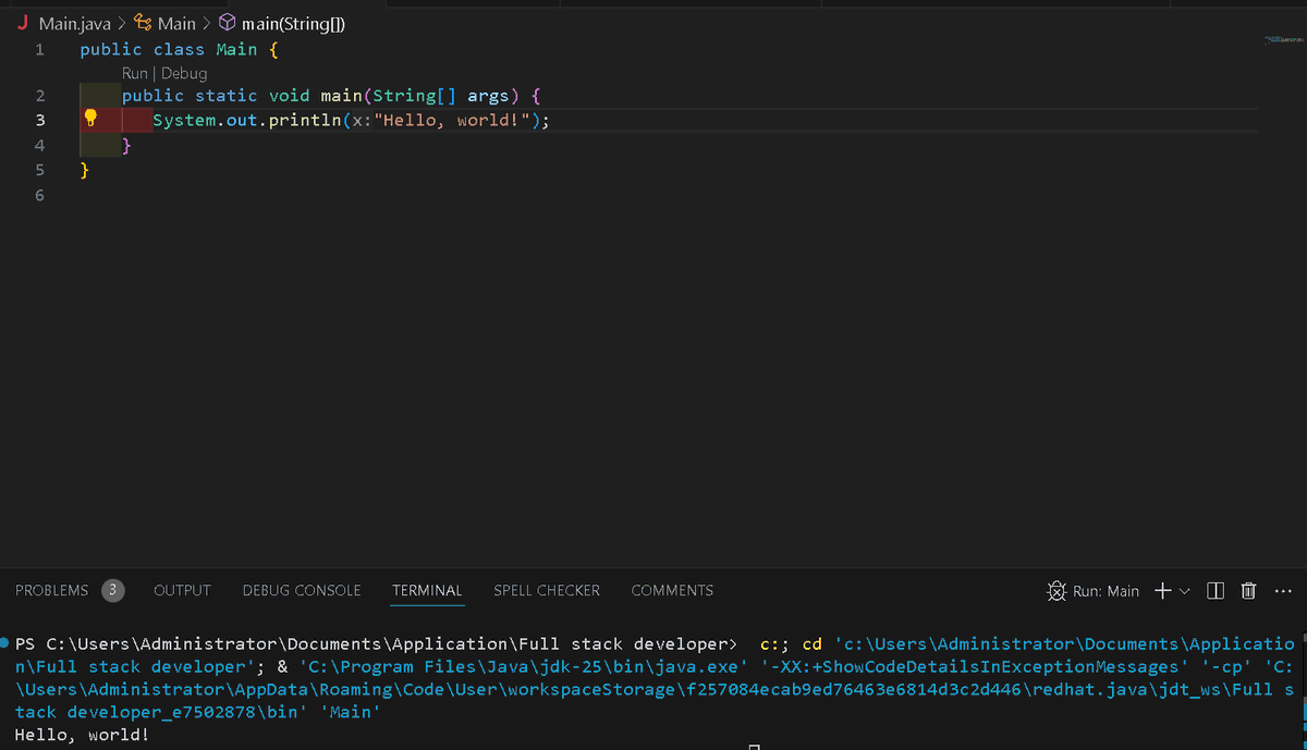 DRex_code's tweet image. 💡 Ever wondered how Android apps, banking software, and even parts of Minecraft are built?
I’m diving into Java programming from scratch and sharing every beginner-friendly insight along the way.
Join me 👇 #Java #Coding