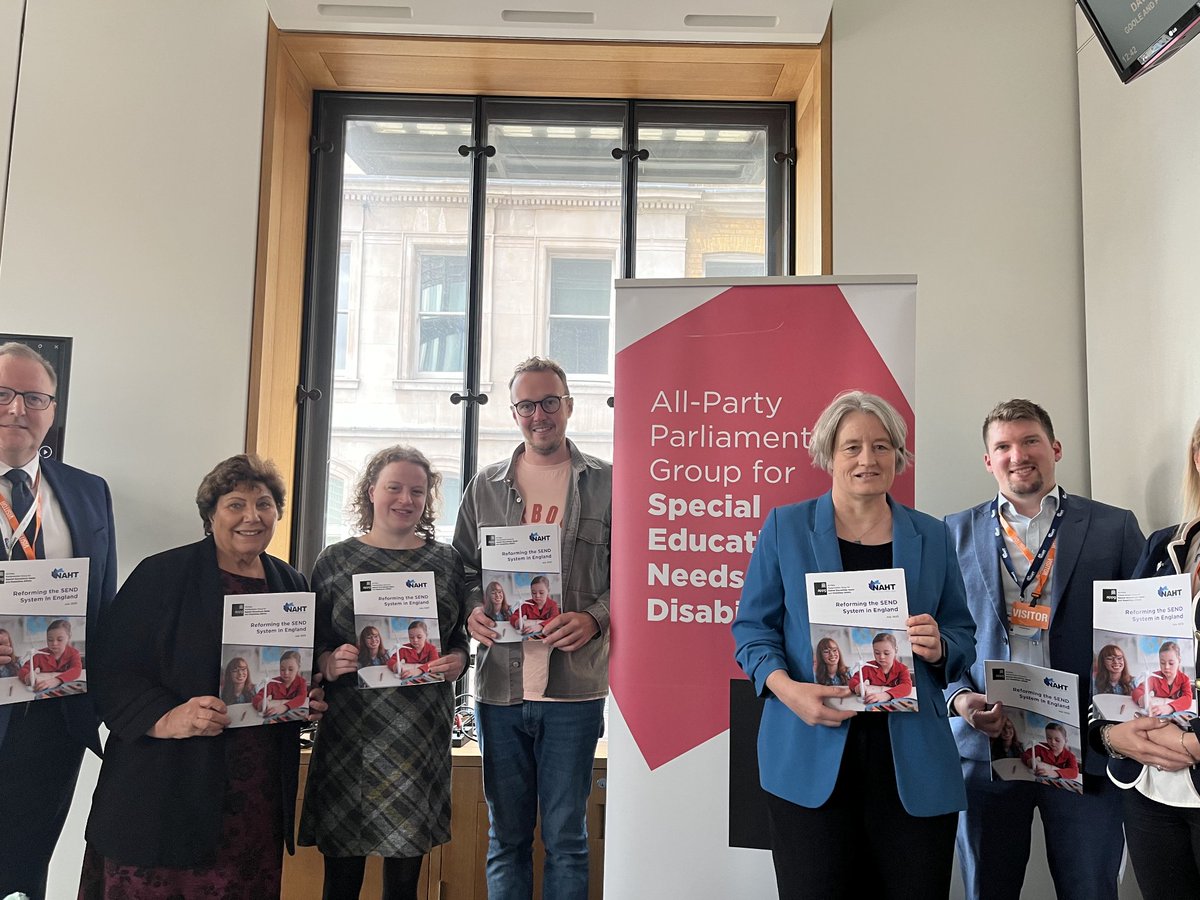 <a href="/APPG_SEND/">APPG for Special Educational Needs & Disabilities</a> Sept 2025 report 'Reforming the SEND system in England' now available: naht.org.uk/about-us/organ… <a href="/_OliviaBlake/">Olivia Blake MP</a> <a href="/GregoryStafford/">Gregory Stafford MP</a> <a href="/ShockatAdam/">Shockat Adam MP</a>
