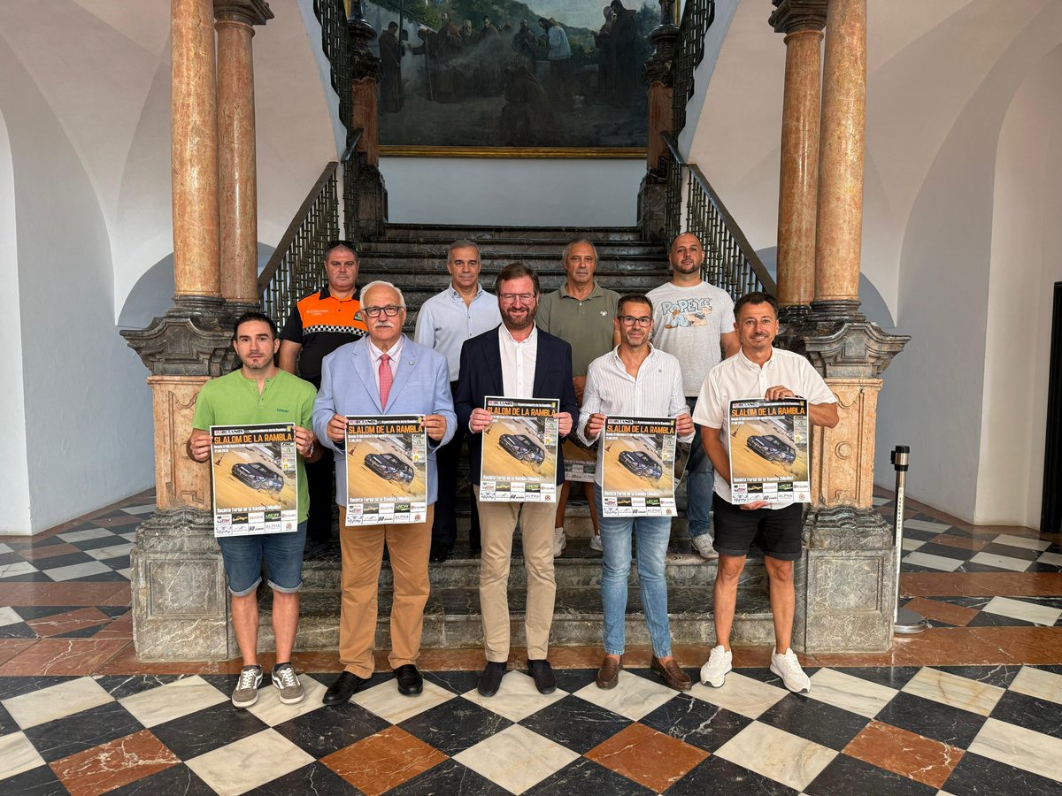 📣 Presentado en <a href="/dipucordoba/">Diputación de Córdoba</a> el 5º #SlalomLaRambla de La Rambla, que se celebrará este domingo 21 de septiembre en el Recinto Ferial La Minilla.
 🏁Con la presencia de @faa_oficial, <a href="/dipucordoba/">Diputación de Córdoba</a>,  <a href="/AytoLaRambla/">Ciudad de La Rambla 🏺</a> y <a href="/103octanos/">103octanos</a>.
#automovilismoandaluz #deportecordobes