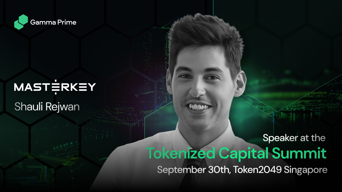 Welcome <a href="/SHAP0W/">Saul (Shauli) Rejwan 🎗️</a>, Managing Partner at @masterkeyvc, as a speaker at Tokenized Capital Summit Singapore 2025!

On September 30th, Shauli will share his expertise on venture capital and scaling Web3 startups.