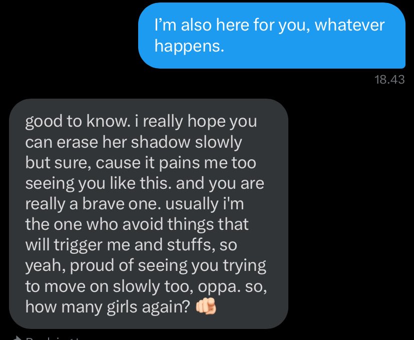 the face                                         the dm