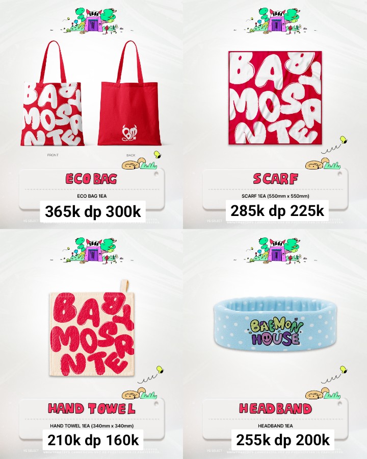 OPEN PO MD BAEMON HOUSE BABYMONSTER

💸 Price on pict
✅ Est Bersih INA
✅ GO LINE/WA
❌ Packing &amp; adm
❌ Cancel / HNR
📍 Jogja-Jateng

T. wts open po md baemon house babymonster ruka asa pharita ahyeon rora chiquita