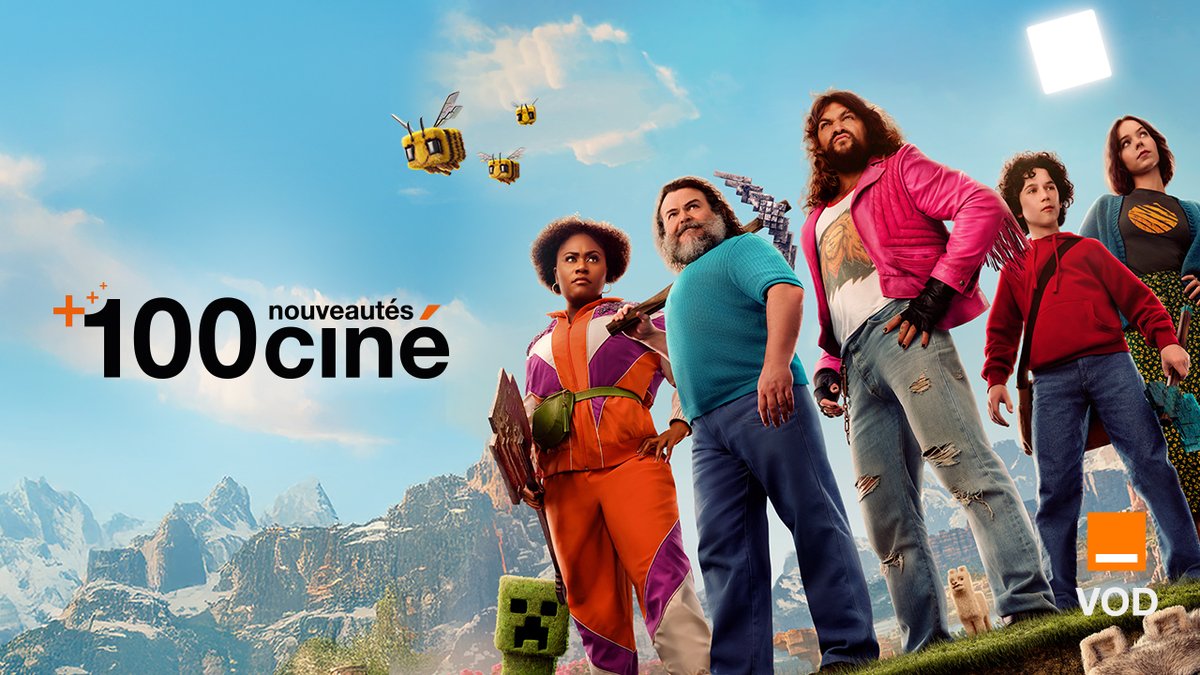 La VOD fait sa rentrée avec + de 100 nouveautés ciné dès 2,99 €/film. Profitez-en pour voir ou revoir Minecraft, Les Bodin’s partent en vrille, Ma mère, Dieu et Sylvie Vartan et plein d’autres… En profiter👉 oran.ge/4nwums7