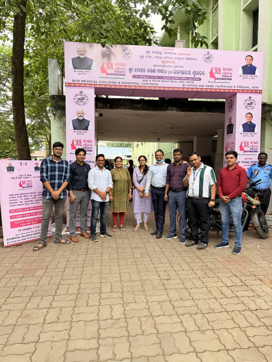 DrJyotirmaya Nayak (@drjmnayak) on Twitter photo Susta Nari
Saskta Parivar
Celebrate at SCBMCH’s, Cuttack
<a href="/SCBMCHCTC/">SCB Medical college & hospital Cuttack</a>
<a href="/MoHFW_INDIA/">Ministry of Health</a>
<a href="/HFWOdisha/">H & FW Dept Odisha</a>
<a href="/CMO_Odisha/">CMO Odisha</a> Susta Nari
Saskta Parivar
Celebrate at SCBMCH’s, Cuttack
<a href="/SCBMCHCTC/">SCB Medical college & hospital Cuttack</a>
<a href="/MoHFW_INDIA/">Ministry of Health</a>
<a href="/HFWOdisha/">H & FW Dept Odisha</a>
<a href="/CMO_Odisha/">CMO Odisha</a>