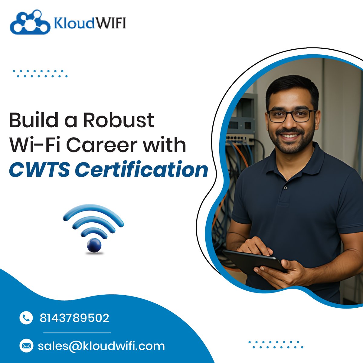 kloudwifi1's tweet image. CWTS ( Certified Wireless Technology Specialist)sets your foundation in Wi Fi—from understanding RF fundamentals to site surveying and WLAN troubleshooting—making you a valuable support professional across offices, warehouses, and more.

#CWTSExam #WirelessNetworking  #kloudwifi