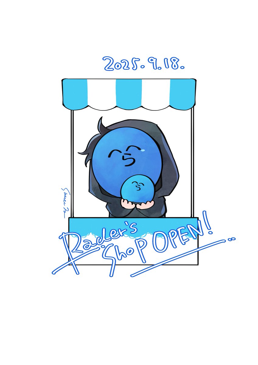 #い・らくすと 
#らっだぁ15周年

15周年おめでとう&amp;お店開設ありがとう👏